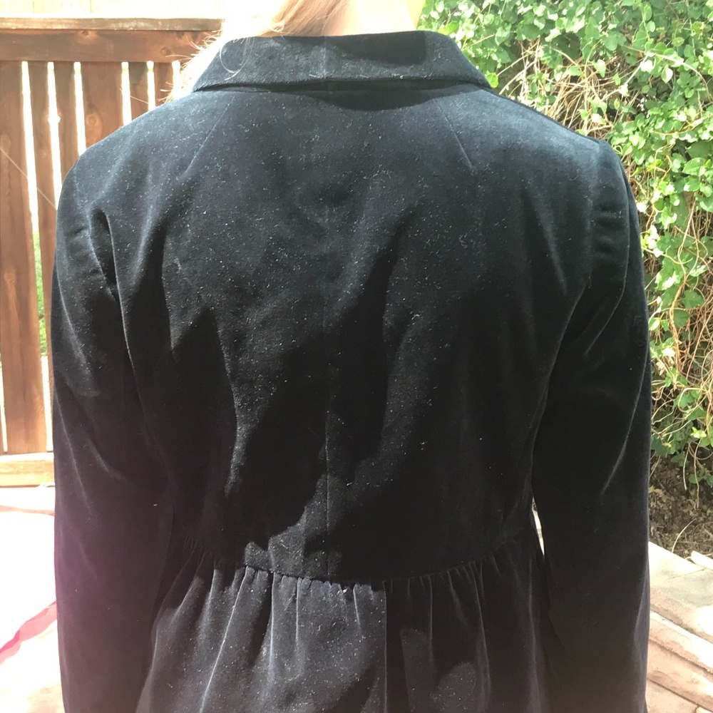 NEW J. Crew Blue Cotton Velvet Jacket - Picture 9 of 10